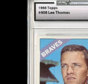 1966 Topps #408 Lee Thomas