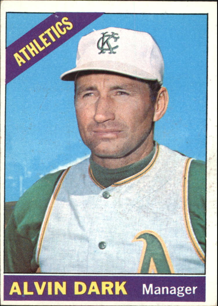 1966 Topps #433 Alvin Dark MG - VG-EX