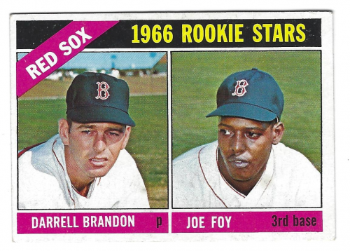 1966 Topps #456 Rookie Stars/Darrell Brandon RC/Joe Foy RC