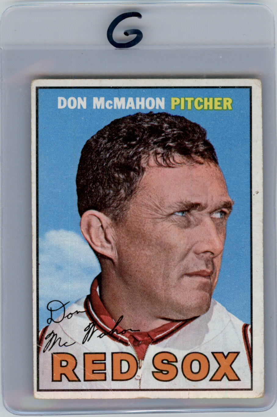 1967 Topps #7 Don McMahon