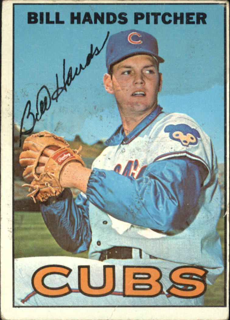 1967 Topps #16 Bill Hands - GOOD