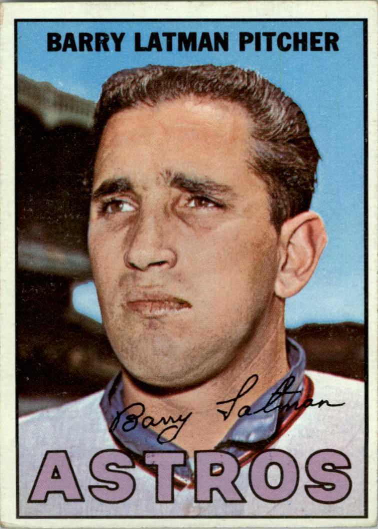 1967 Topps #28 Barry Latman