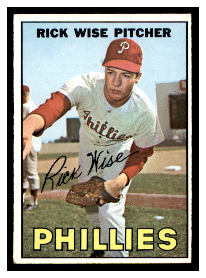 1967 Topps #37 Rick Wise