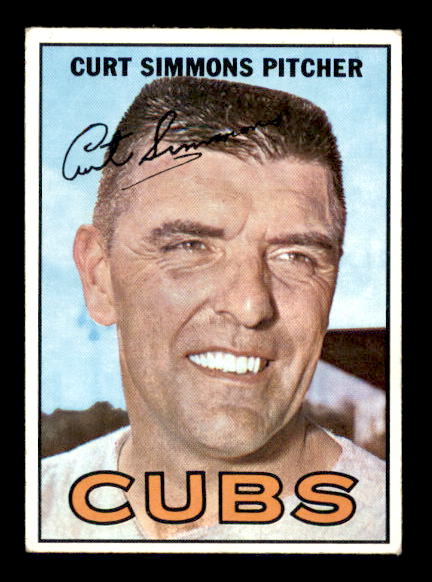 1967 Topps #39 Curt Simmons
