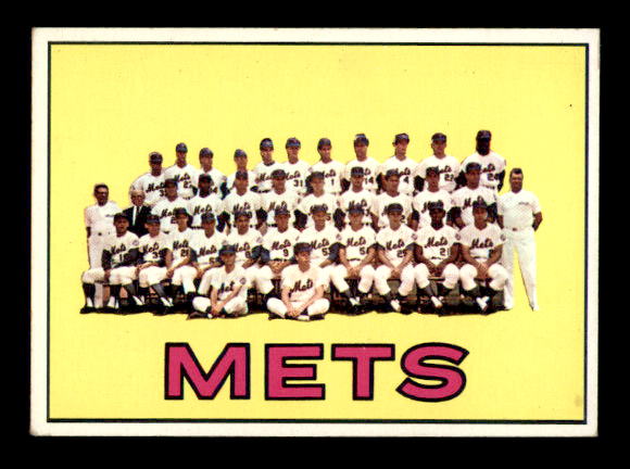 1967 Topps #42 New York Mets TC