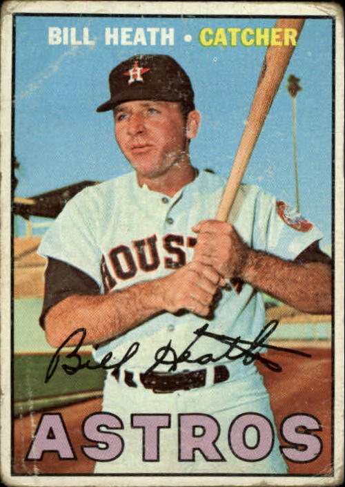 1967 Topps #172 Bill Heath - FAIR