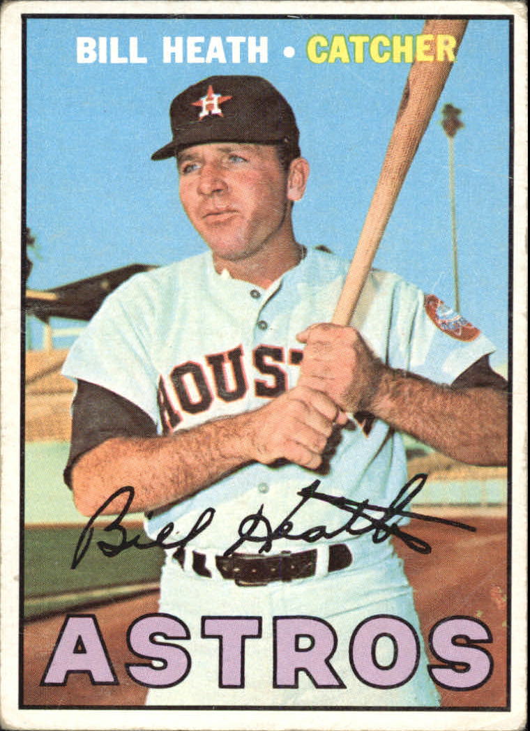 1967 Topps #172 Bill Heath - GOOD