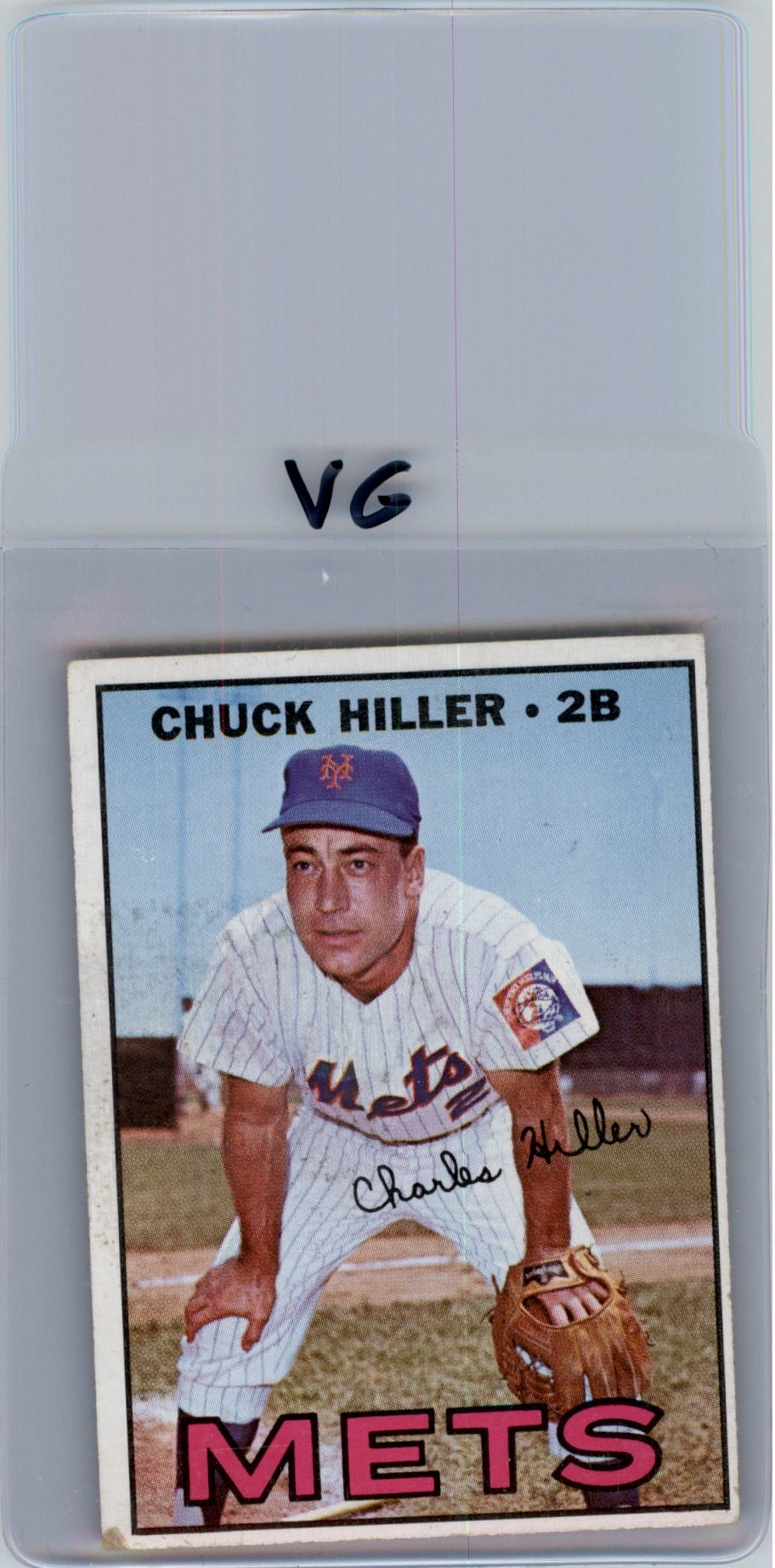 1967 Topps #198 Chuck Hiller