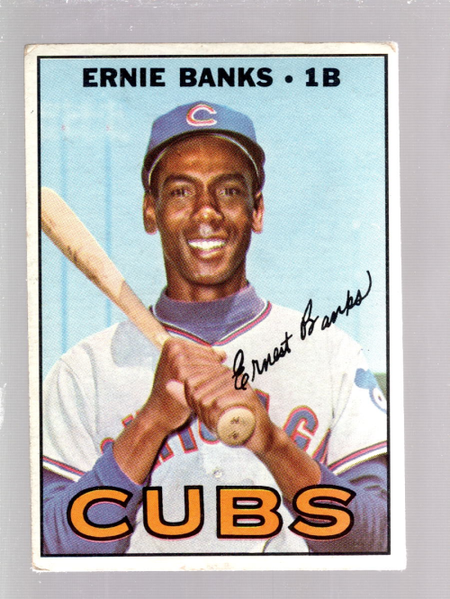 1967 Topps #215 Ernie Banks