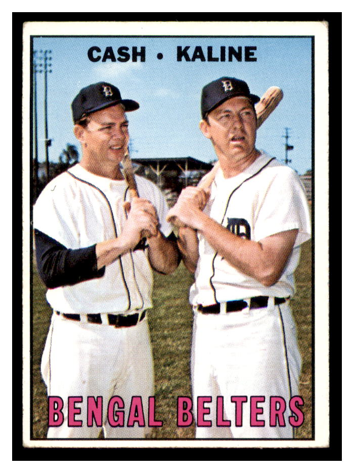 1967 Topps #216 Bengal Belters/Norm Cash/Al Kaline
