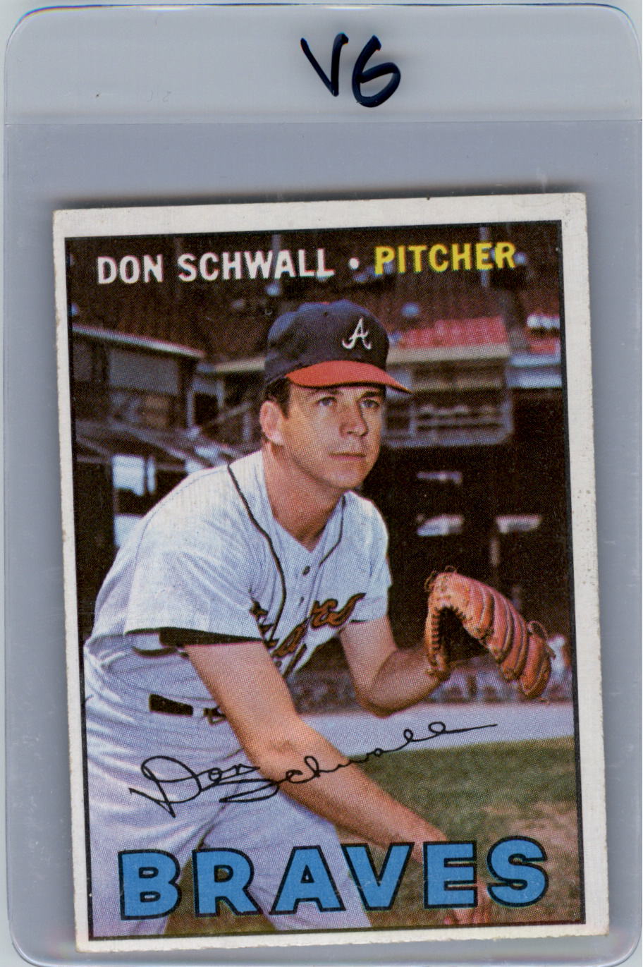 1967 Topps #267 Don Schwall