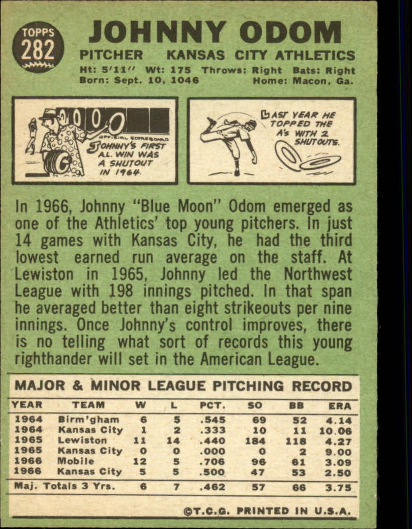 1967 TOPPS BASEBALL ASSORTED SINGLES U-PICK #265-456 - Picture 81 of 485