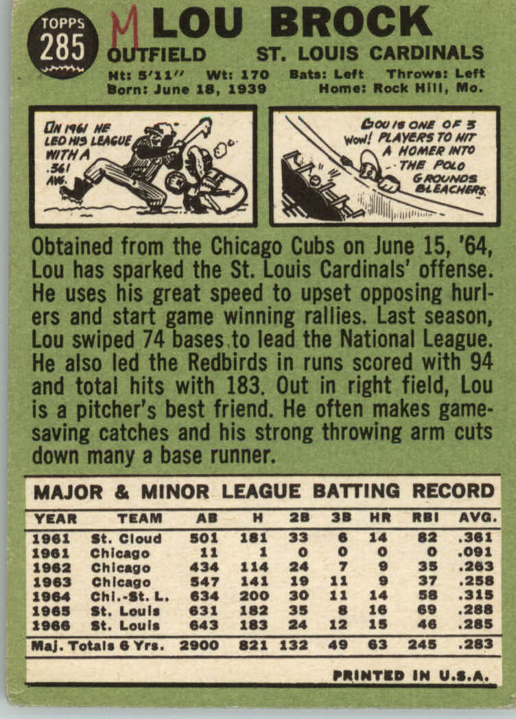 1967 TOPPS BASEBALL ASSORTED SINGLES U-PICK #265-456 - Picture 89 of 485