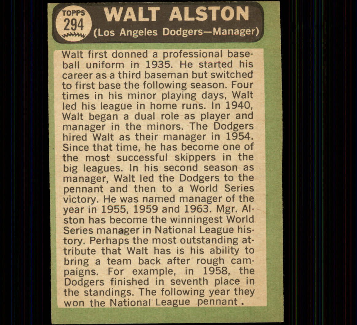 1967 TOPPS BASEBALL ASSORTED SINGLES U-PICK #265-456 - Picture 111 of 485