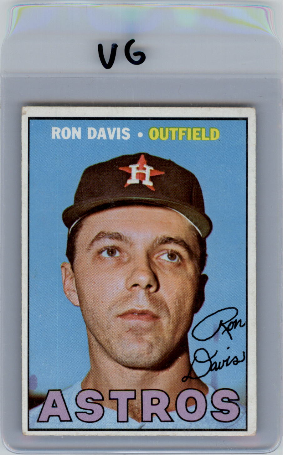 1967 Topps #298 Ron Davis RC