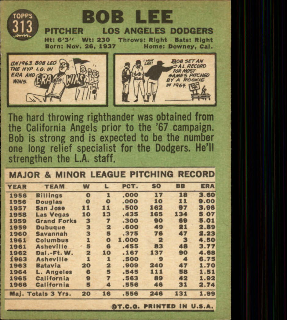 1967 TOPPS BASEBALL ASSORTED SINGLES U-PICK #265-456 - Picture 171 of 485