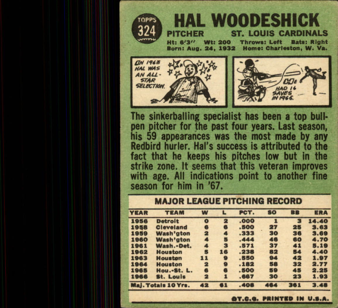 1967 TOPPS BASEBALL ASSORTED SINGLES U-PICK #265-456 - Picture 205 of 485