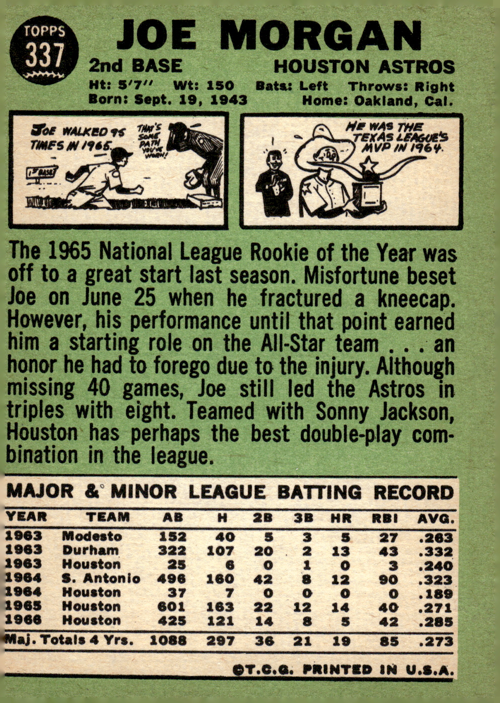 1967 TOPPS BASEBALL ASSORTED SINGLES U-PICK #265-456 - Picture 231 of 485