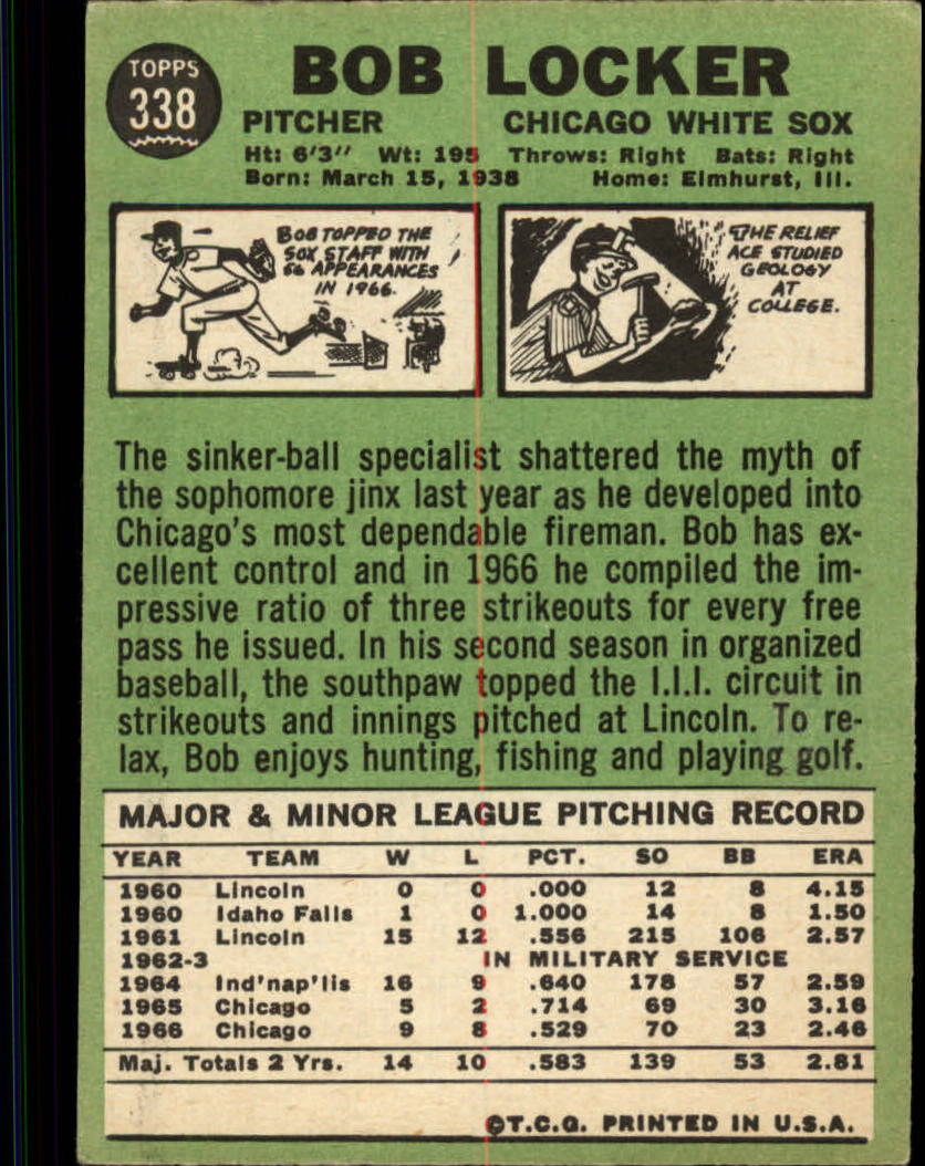 1967 TOPPS BASEBALL ASSORTED SINGLES U-PICK #265-456 - Picture 235 of 485