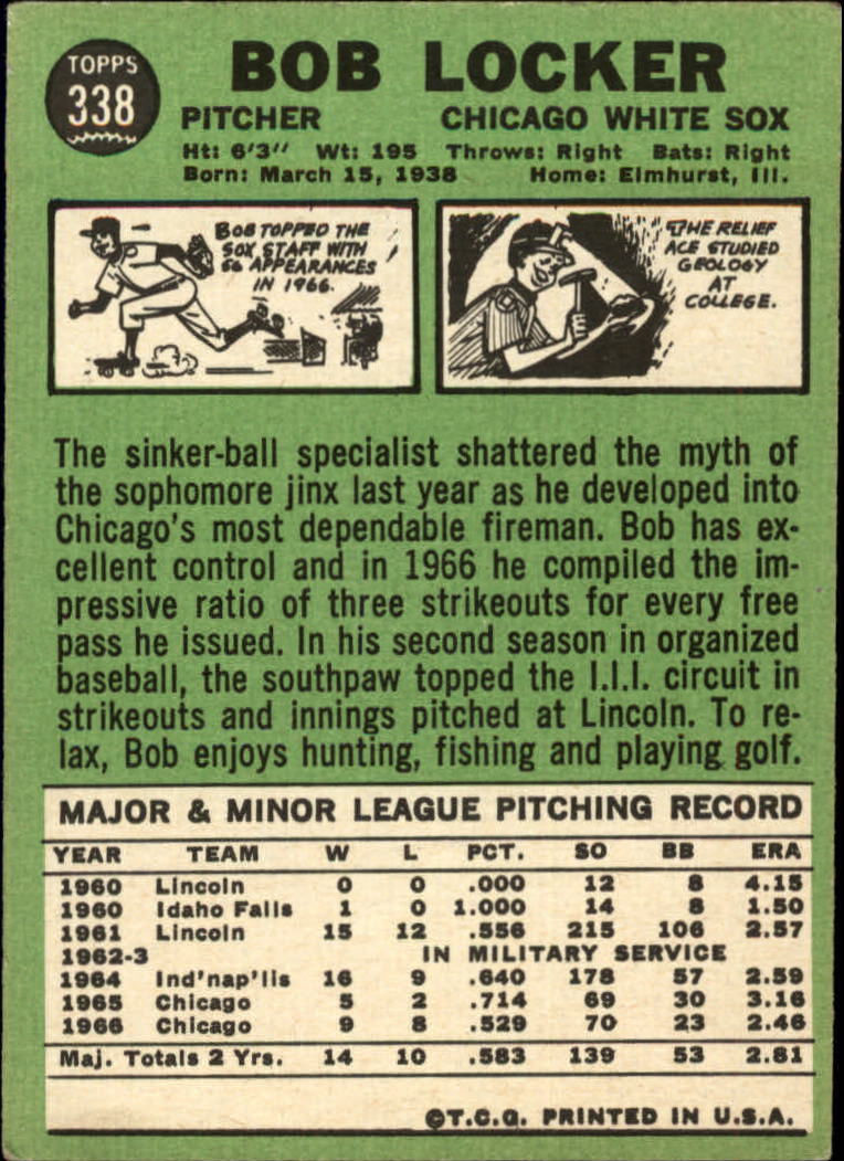 1967 TOPPS BASEBALL ASSORTED SINGLES U-PICK #265-456 - Picture 237 of 485