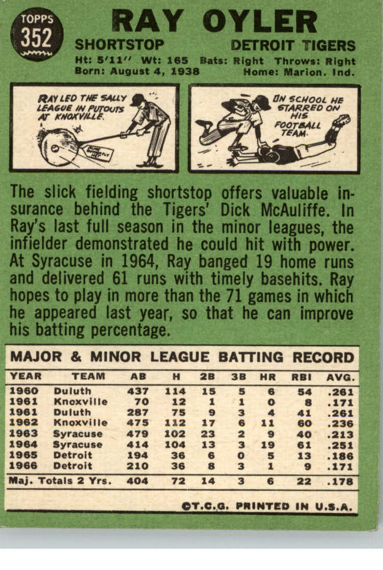 1967 TOPPS BASEBALL ASSORTED SINGLES U-PICK #265-456 - Picture 293 of 485