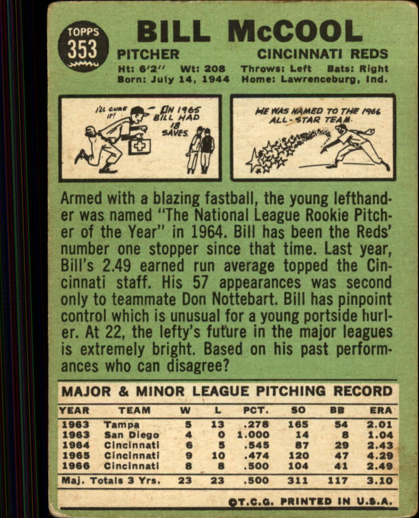 1967 TOPPS BASEBALL ASSORTED SINGLES U-PICK #265-456 - Picture 297 of 485