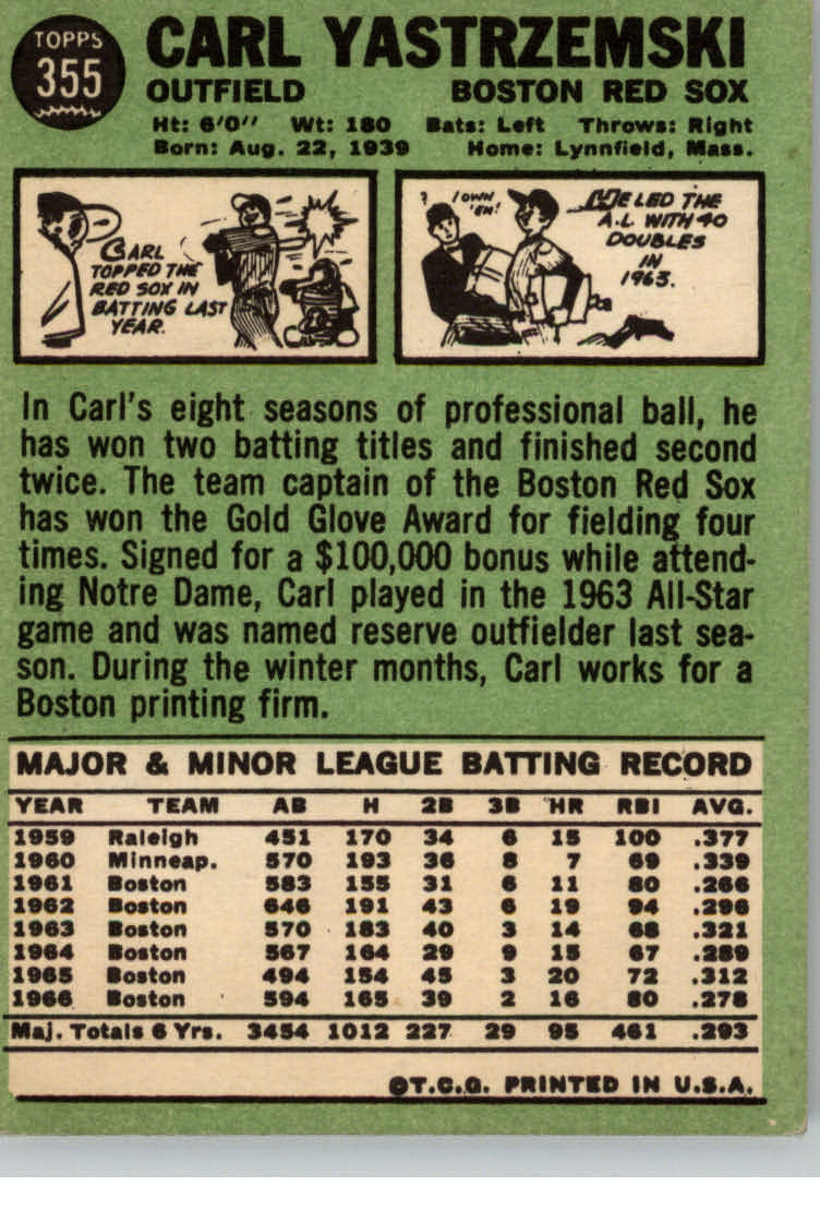 1967 TOPPS BASEBALL ASSORTED SINGLES U-PICK #265-456 - Picture 303 of 485