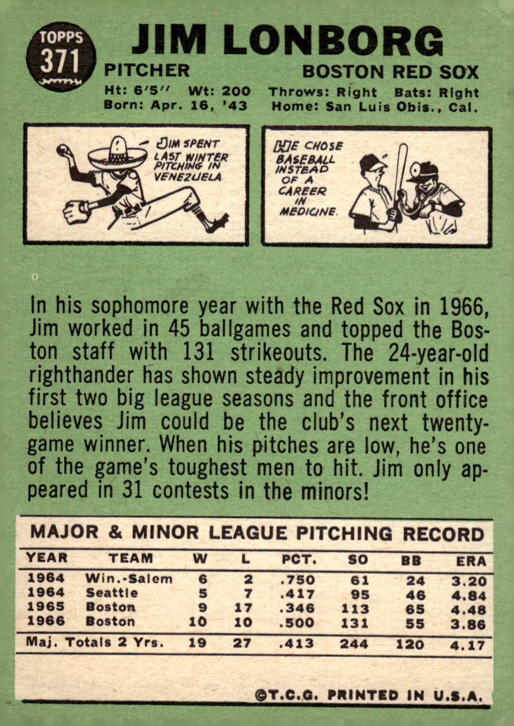 1967 TOPPS BASEBALL ASSORTED SINGLES U-PICK #265-456 - Picture 337 of 485