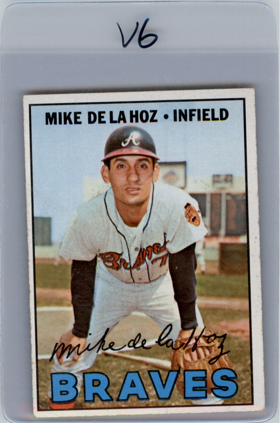 1967 Topps #372 Mike de la Hoz