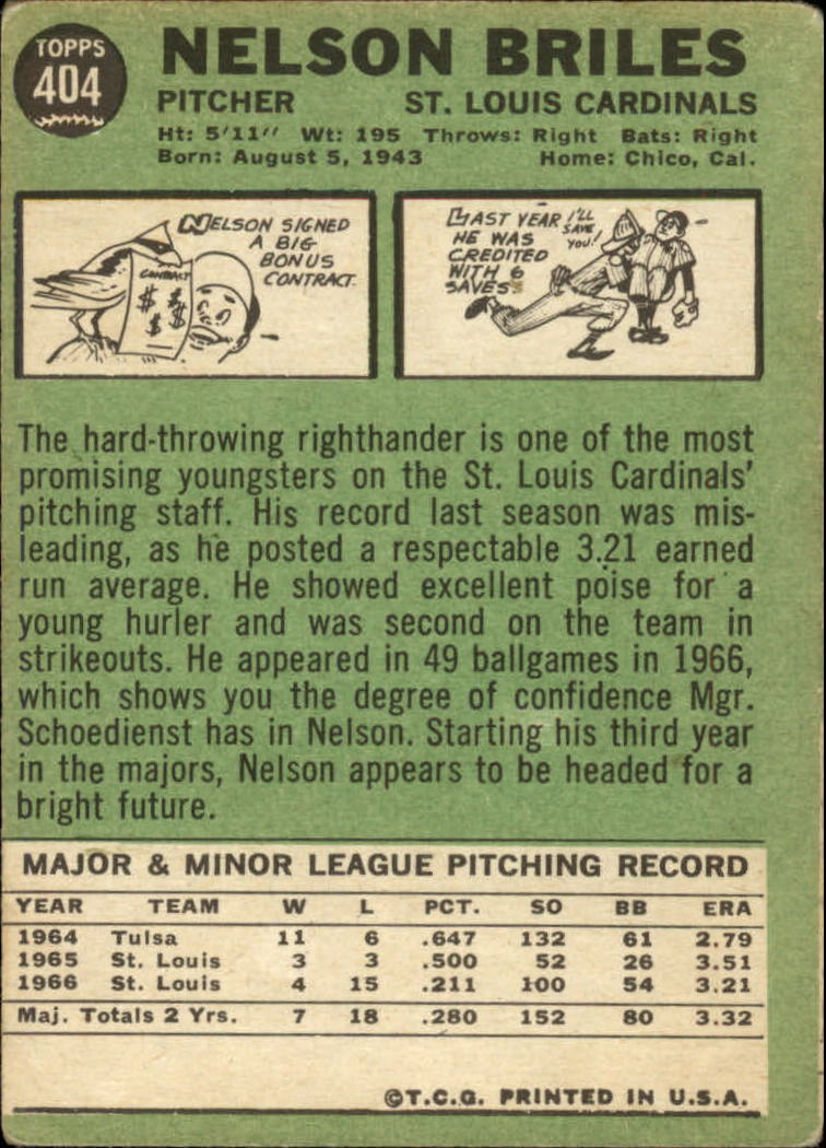 1967 TOPPS BASEBALL ASSORTED SINGLES U-PICK #265-456 - Picture 393 of 485