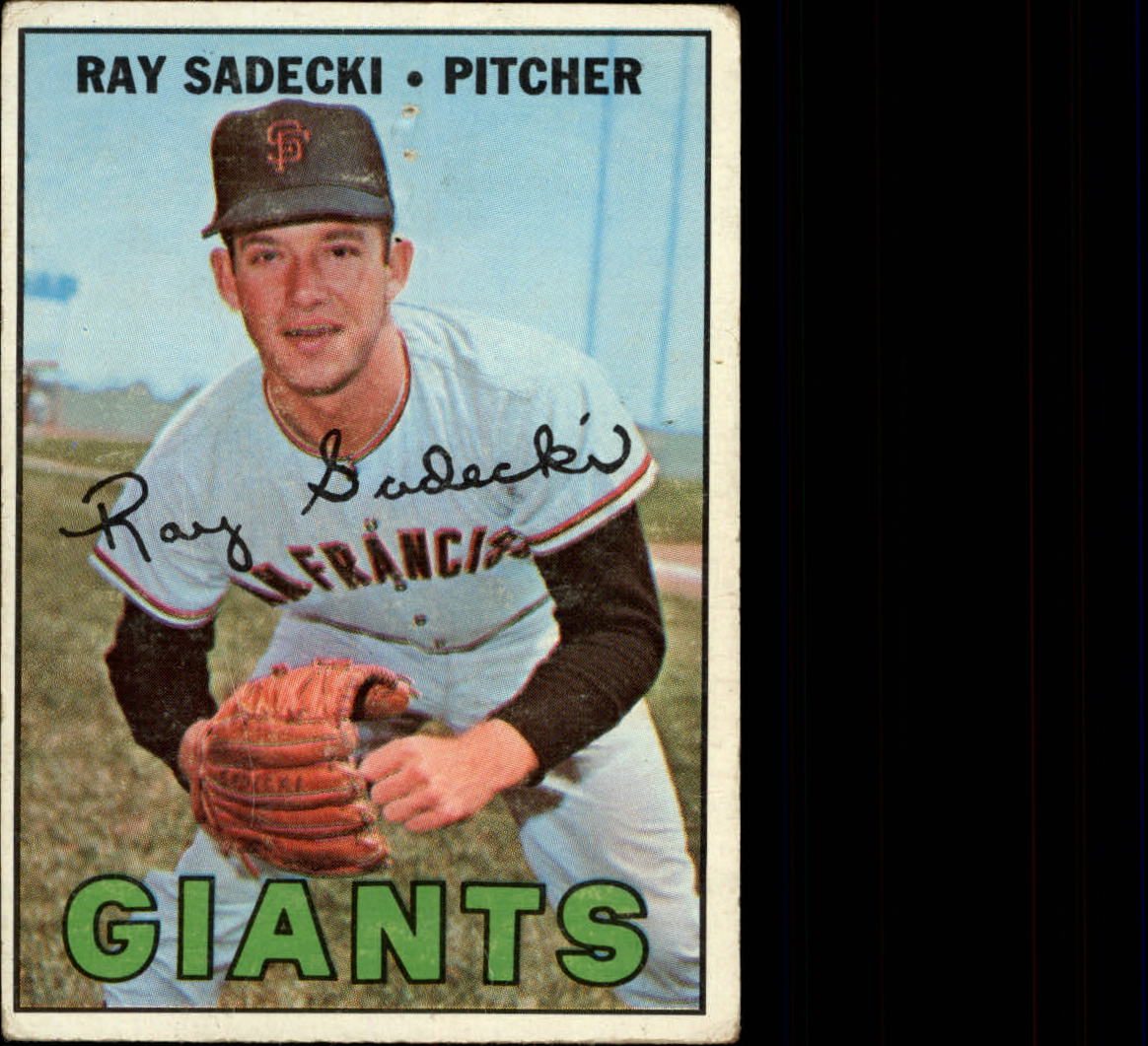 1967 Topps #409 Ray Sadecki