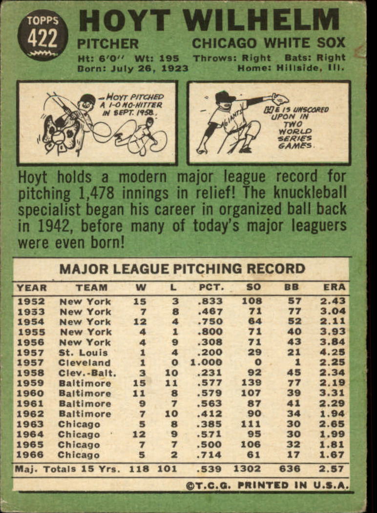 1967 TOPPS BASEBALL ASSORTED SINGLES U-PICK #265-456 - Picture 423 of 485