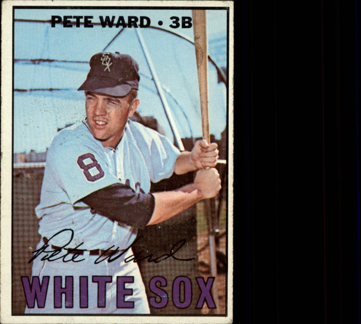 1967 Topps # 436 Pete Ward Chicago White Sox (Baseball