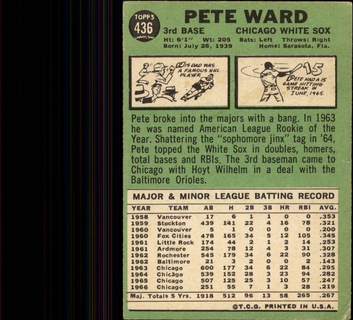 1967 TOPPS BASEBALL ASSORTED SINGLES U-PICK #265-456 - Picture 451 of 485