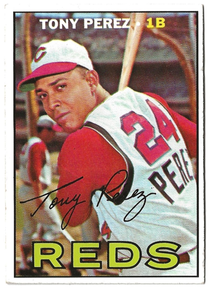 1967 Topps #476 Tony Perez SP