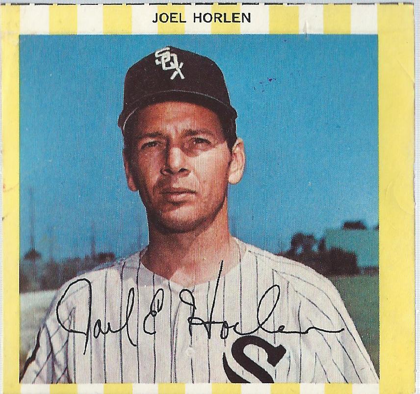 1968 Kahn's #B14 Joel Horlen/White Sox/Portrait