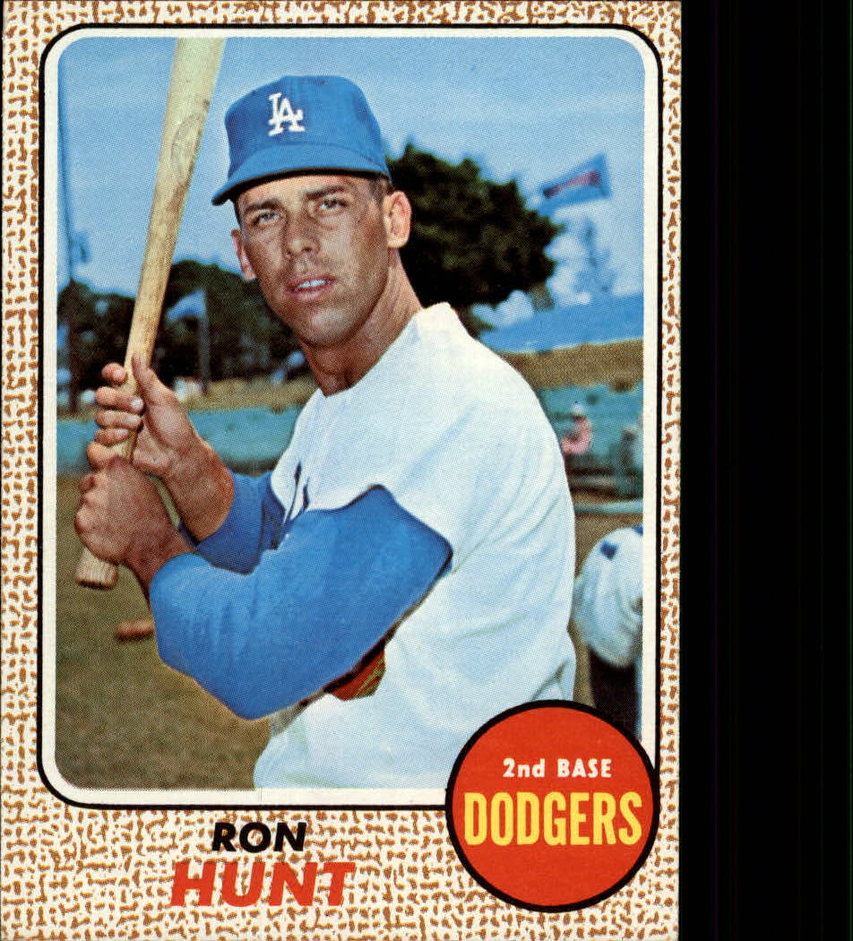 1968 Topps #15 Ron Hunt