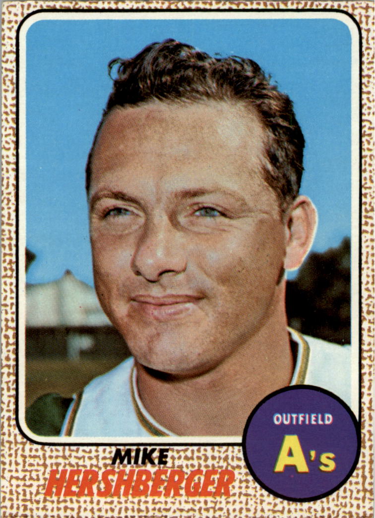 1968 Topps #18 Mike Hershberger