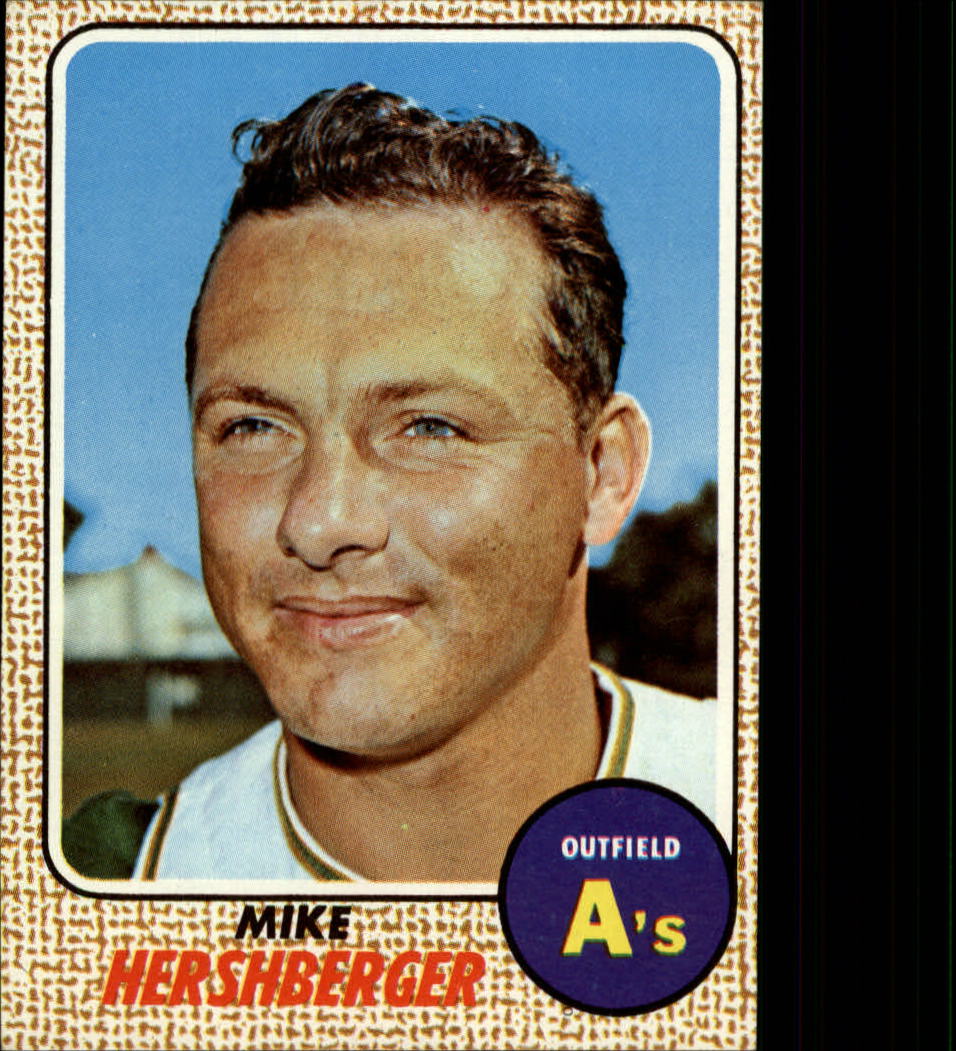 1968 Topps #18 Mike Hershberger