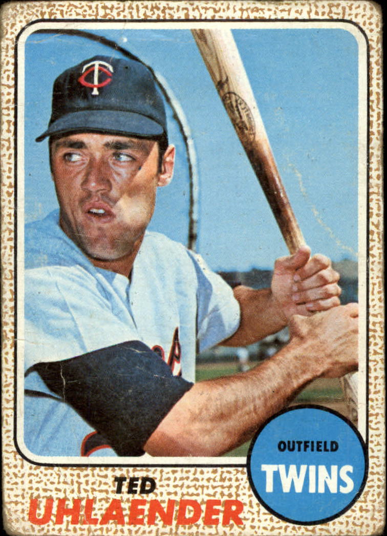 1968 Topps #28 Ted Uhlaender