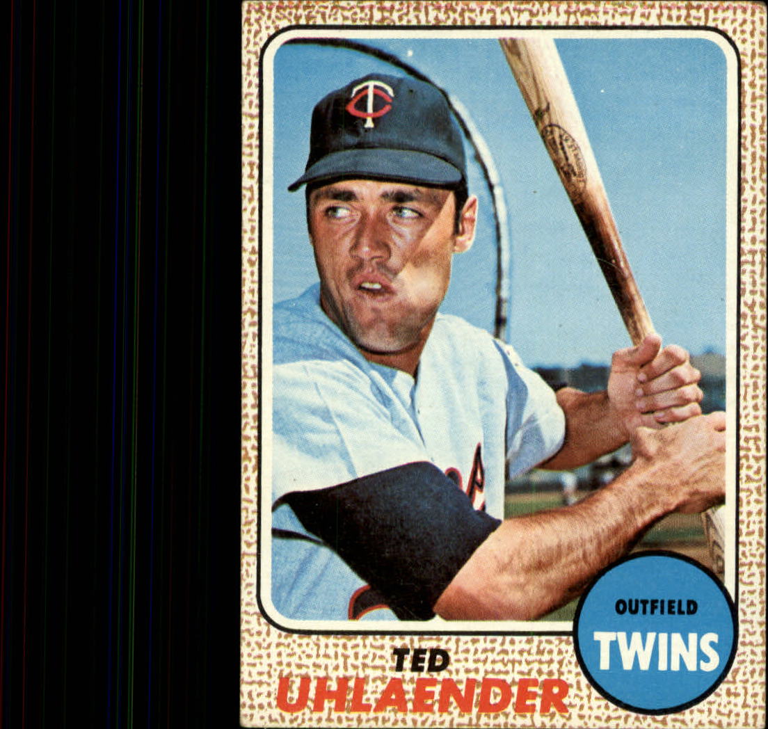 1968 Topps #28 Ted Uhlaender
