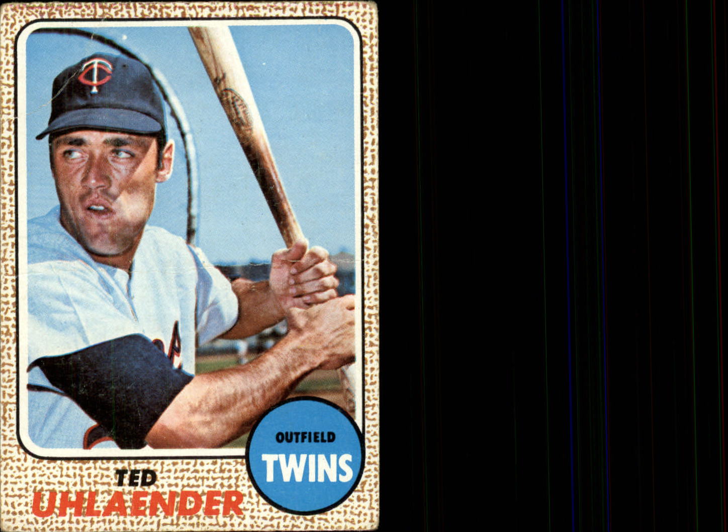 1968 Topps #28 Ted Uhlaender