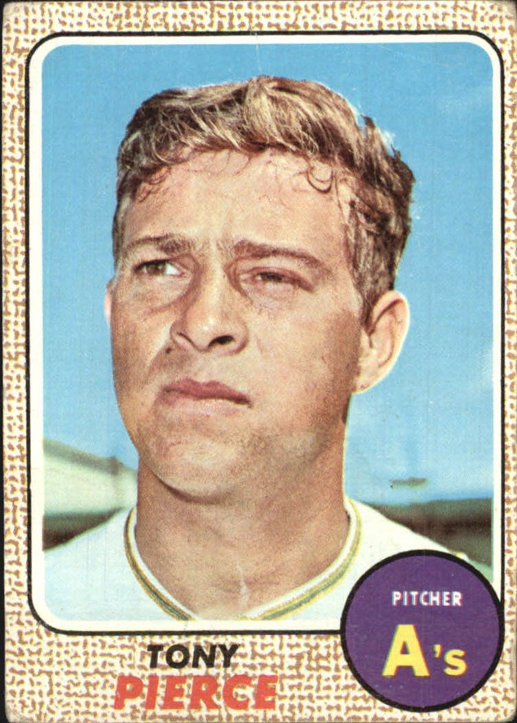 1968 Topps #38 Tony Pierce