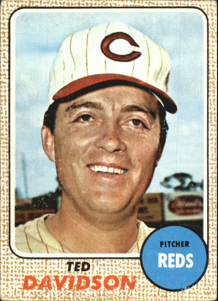 1968 Topps 48 Ted Davidson VG Burbank Sportscards Beckett