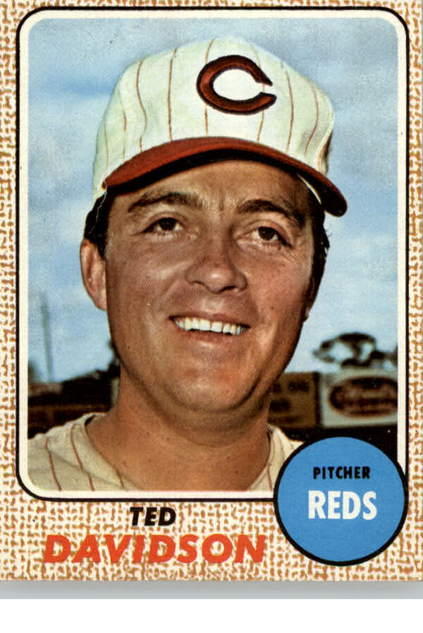 1968 Topps #48 Ted Davidson