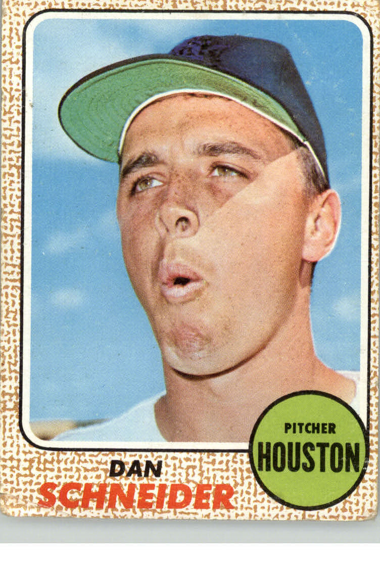 1968 Topps #57 Dan Schneider