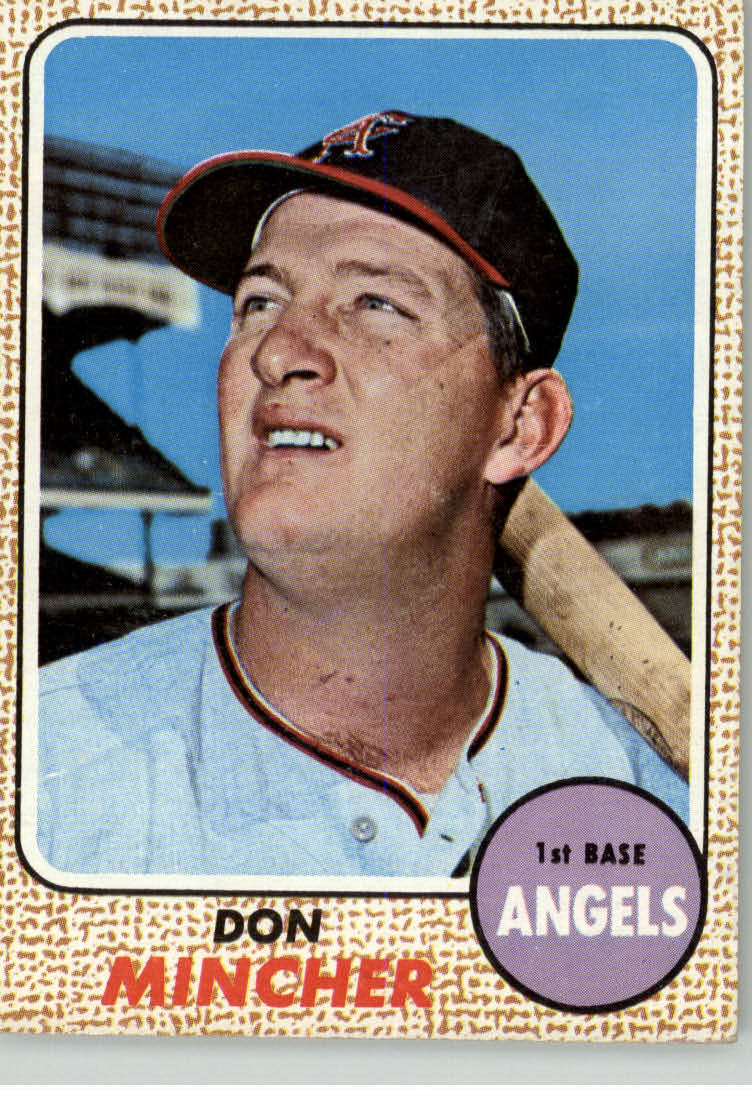 1968 Topps #75 Don Mincher