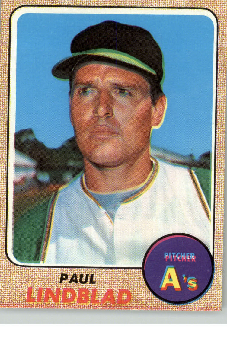 1968 Topps 127 Paul Lindblad VGEX Card Shack Beckett Marketplace