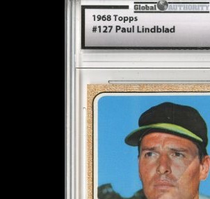 1968 Topps #127 Paul Lindblad