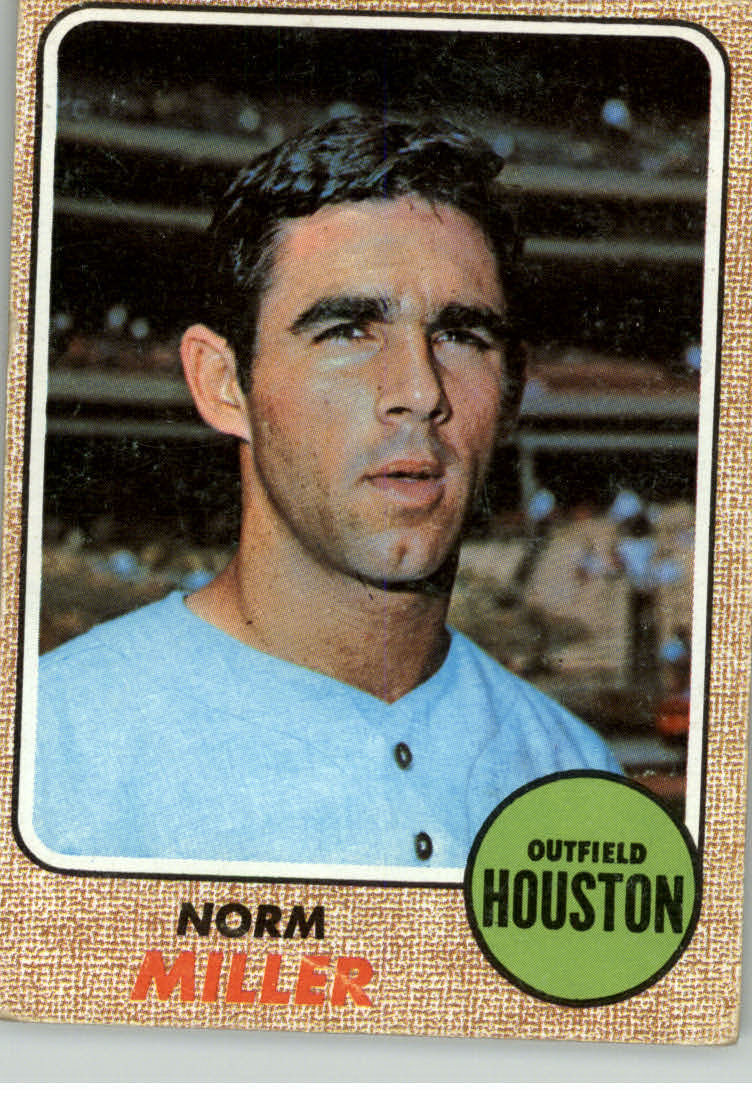 1968 Topps #161 Norm Miller